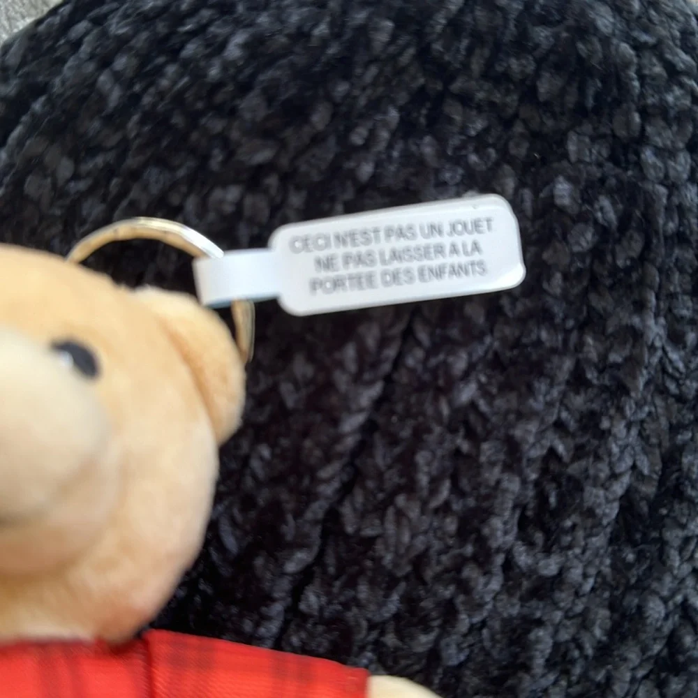 COPY - Coach Key Chain Teddy Bear Bag Charm Plush - Picture 4 of 4